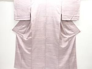 未使用品 霞にのり散らし模様一つ紋小紋着物